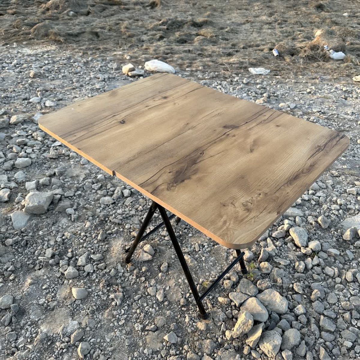 میز تاشو کمپین ۶۰ در ۸۰ - تصویر 1