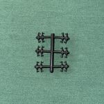 استاپر ساق قلاب ۲۴ عددی مشکی کارپی