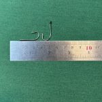 قلاب یولا پشت خاردار نقره‌ای پایه بلند سایز 3