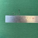 قلاب یولا پشت خاردار نقره‌ای پایه بلند سایز 6