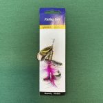 لانسه فیشینگ لور پشه دار تمام طلایی لبه دار