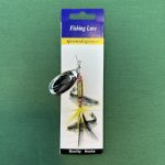 لانسه فیشینگ لور پشه دار تمام نقره ای