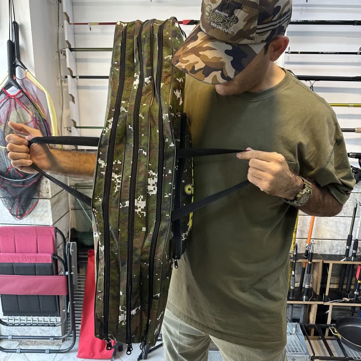 کیف ماهیگیری دایوا 100cm - تصویر 3