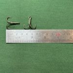 قلاب‌های VMC سه‌ شاخ نقره ای 2cm