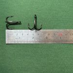 قلاب‌های VMC سه‌ شاخ مشکی 2.5cm