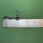 حلقه نوک ضد زنگ حرفه ای برنزی 0.40mm