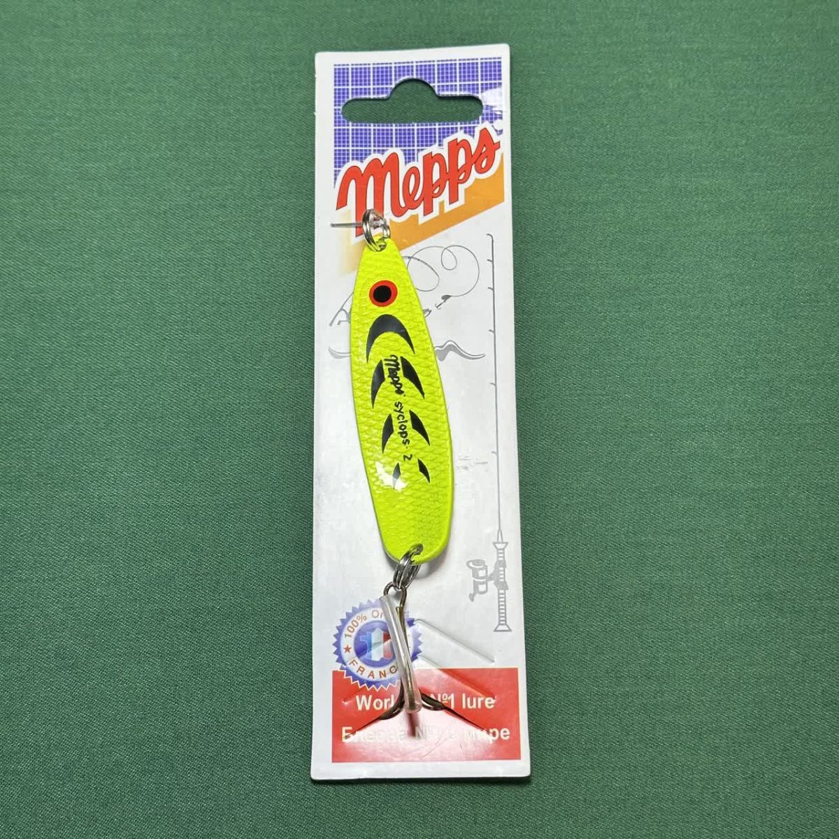 قاشقک ماهیگیری مپس زرد با وزن 18g و طول 7.6 cm - تصویر 1