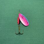 لانسه MEPPS AGLIAصورتی آبی خالدار سایز 5 وزن 24 g