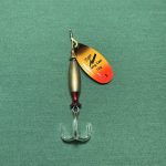 لانسه فشنگی پرچمی مشکی نارنجی قرمز سایز 4 وزن 18g