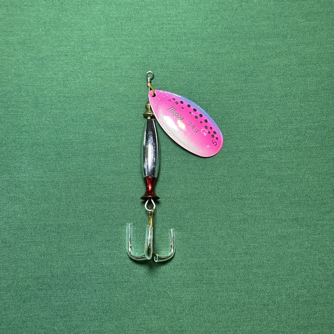 IMG_20250831_001536_092 لانسه MEPPSصورتی آبی خالدار سایز 5 وزن 24 g - تصویر 1