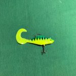 لوری ژله ای دم داسی تایگر 13cm 28g کد119