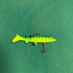 لوری ژله‌ای تایگر اردک ماهی 12cm 24g کد118