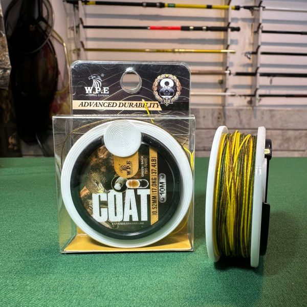 نخ ریسه روکش دار برند COAT WPE (10متری)