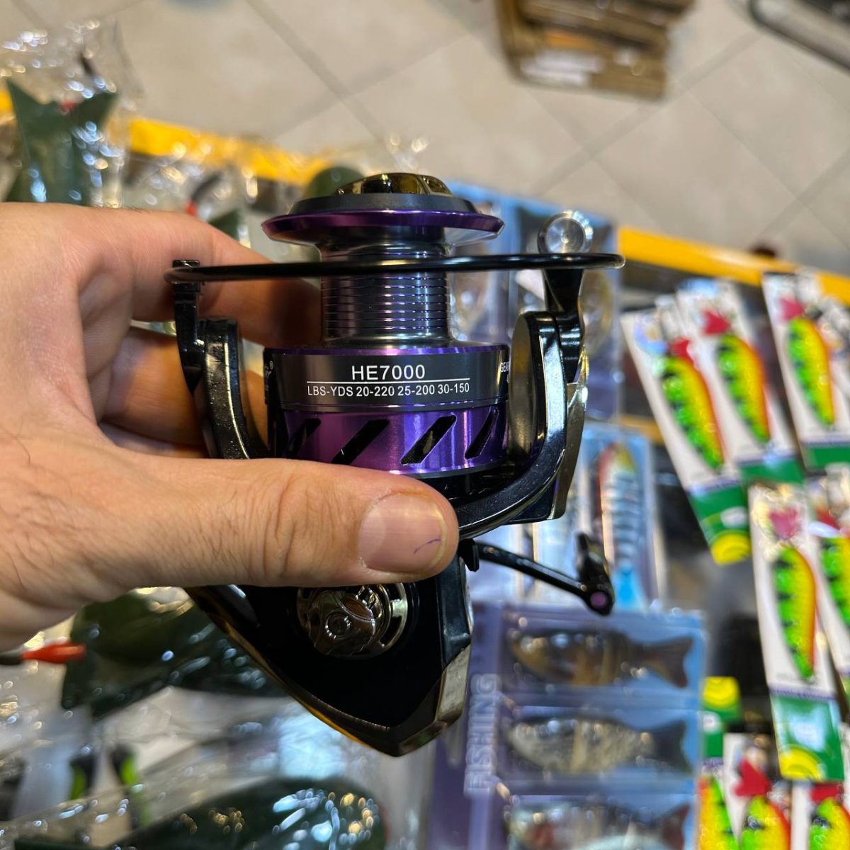 چرخ ماهیگیری HE7000 - تصویر 4