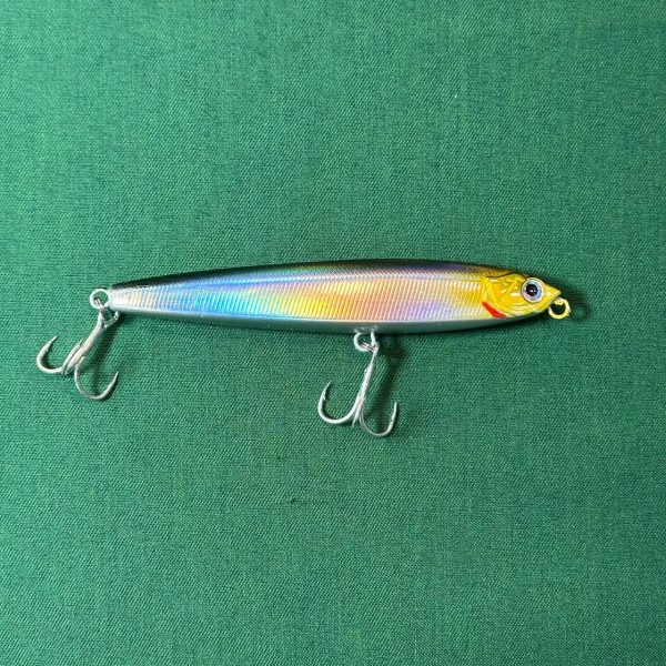 لوری استخوانی نقره ای مشکی 10cm 23g