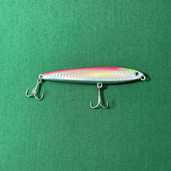 طعمه استخوانی نقره ای قرمز 10cm 23g