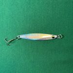 قاشقک فلزی باریک نقره ای 40g