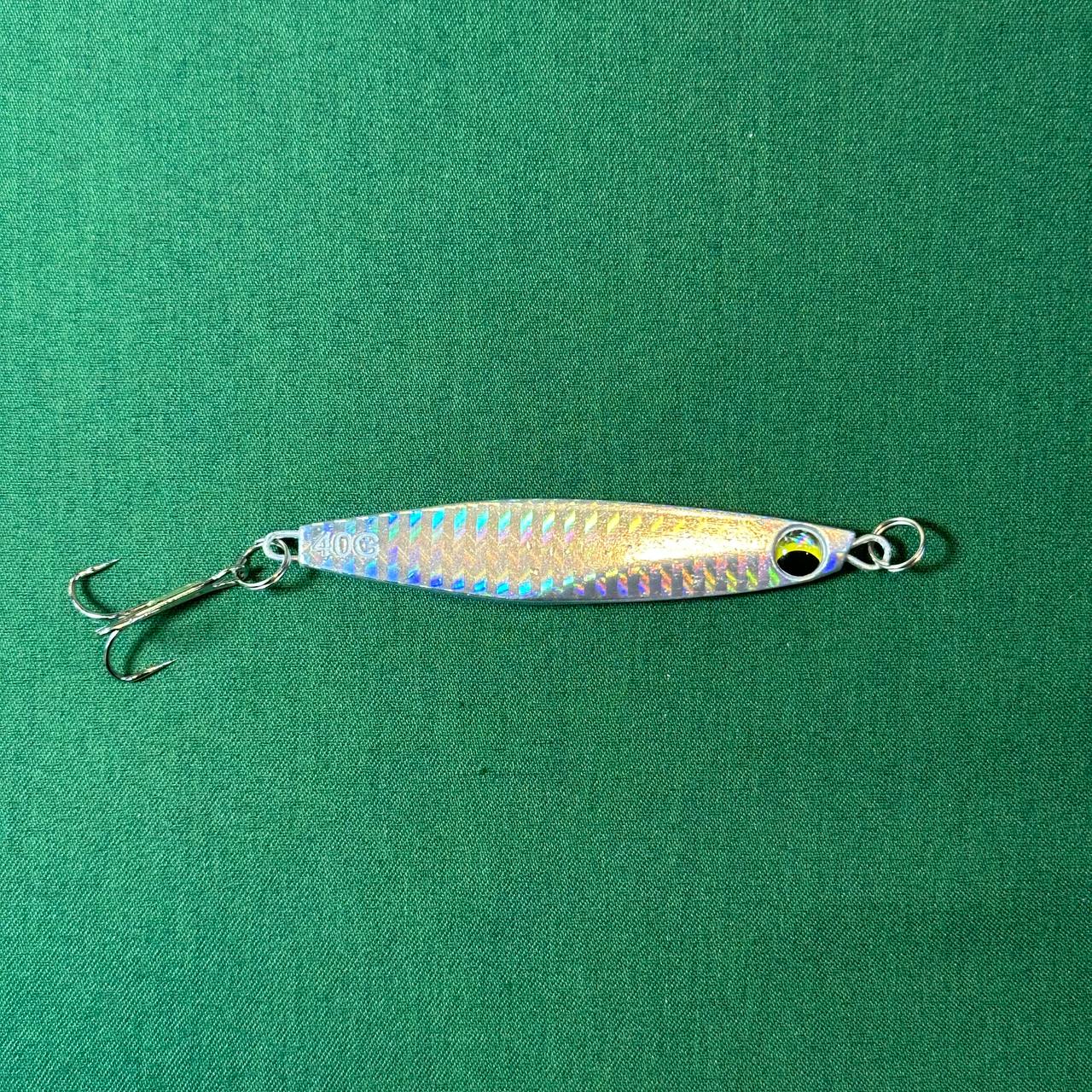 IMG_20251003_013432_241 قاشقک فلزی باریک نقره ای 40g - تصویر 1