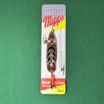 قاشقک ماهیگیری برند mepps مسی وزن 17g و طول 7.6 cm