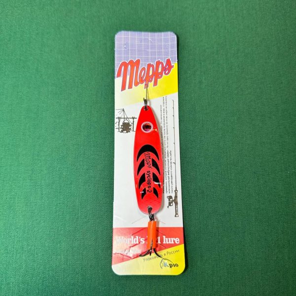 قاشقک ماهیگیری برند mepps قرمز وزن 17g