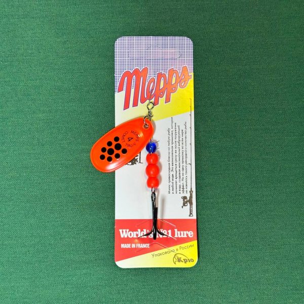 لانسه MEPPS قرمز خال مشکی سایز 4 10g