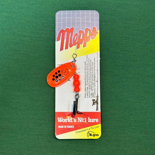 لانسه MEPPS نارنجی خال مشکی سایز 3 6g