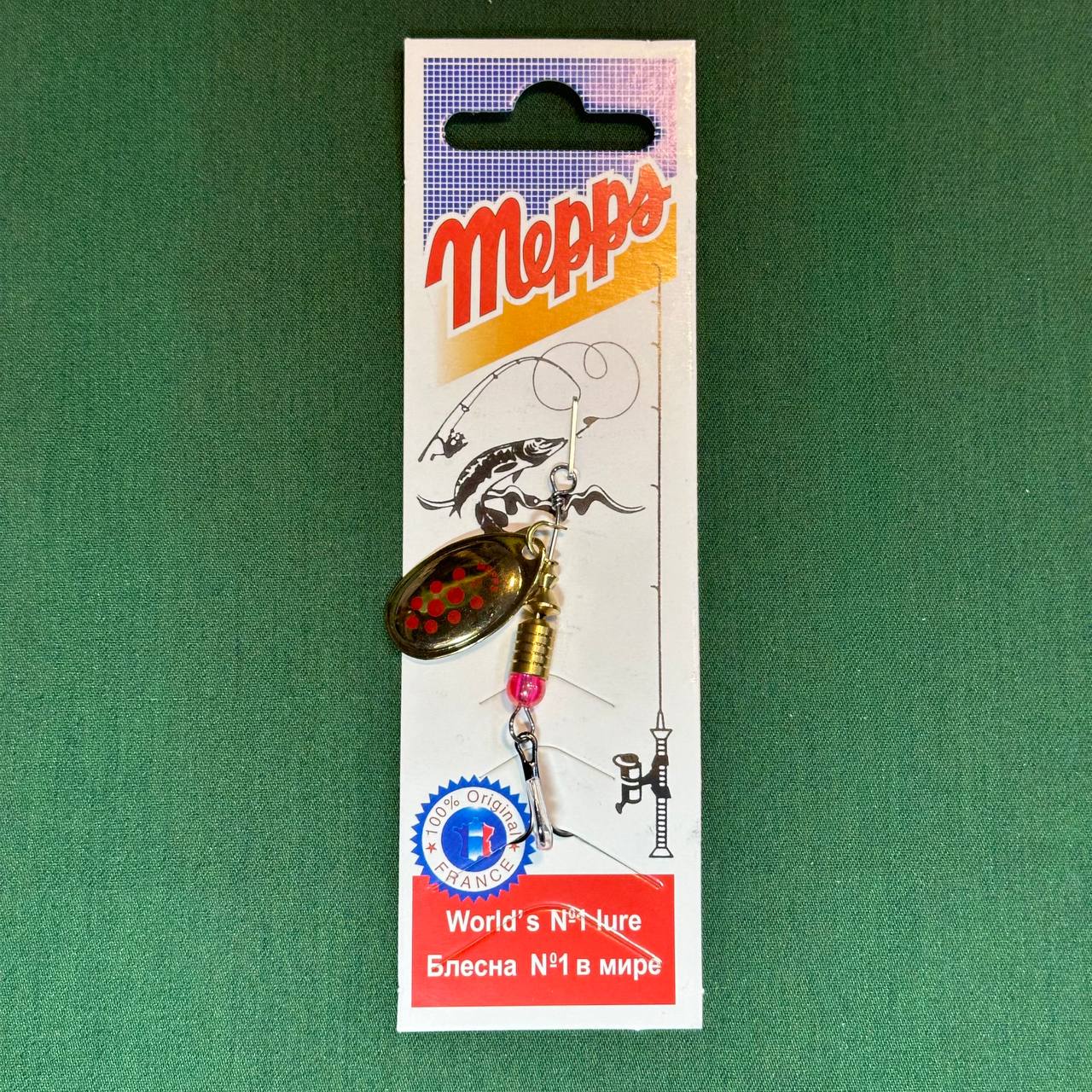 IMG_20251009_081055_230 لانسه طلایی خال قرمز سایز 2 5g - تصویر 1