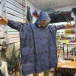 پانچو کوهنوردی سرمه ای