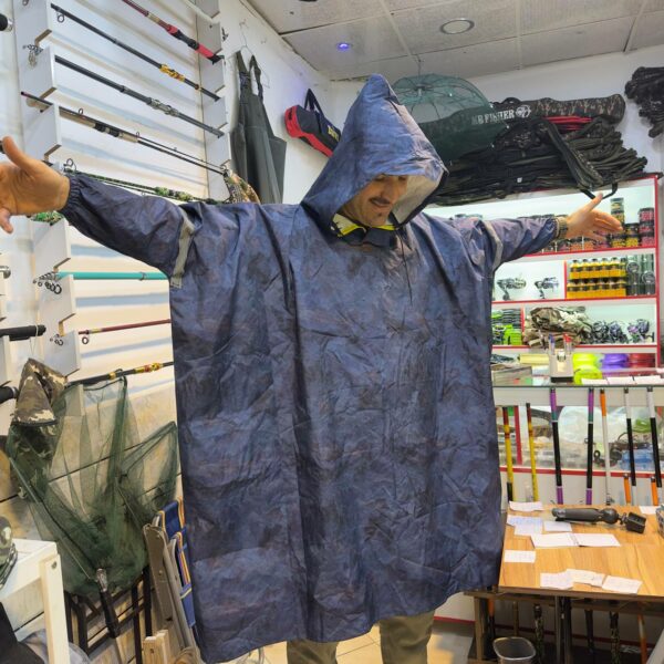 پانچو کوهنوردی سرمه ای