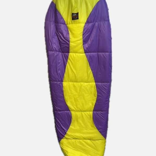 کیسه خواب الیاف 300 زرد وبنفش