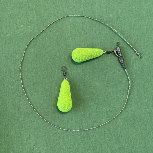 سرب حلقه دار ساده استتاری سبز 80g