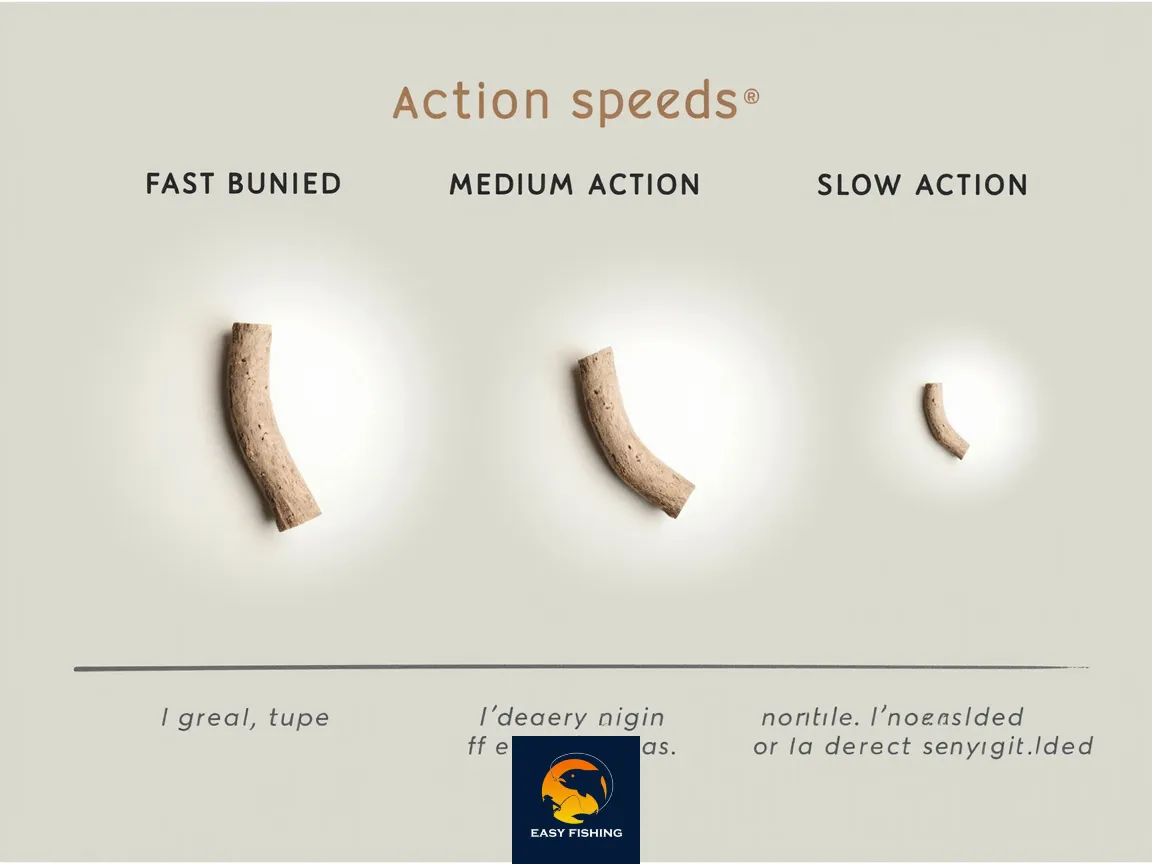 شکل خم شدن چوب اسپینینگ با اکشن متفاوت
