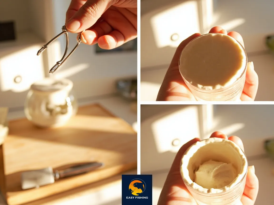 روش صحیح خمیر زدن به قلاب برای ماهیگیری قزل‌آلا