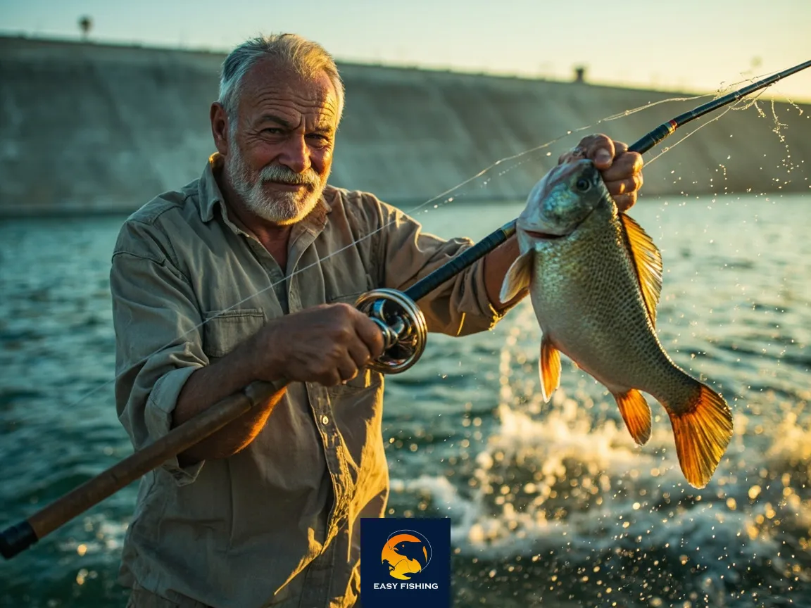 صید موفق کپور با چرخ مناسب اسپینینگ