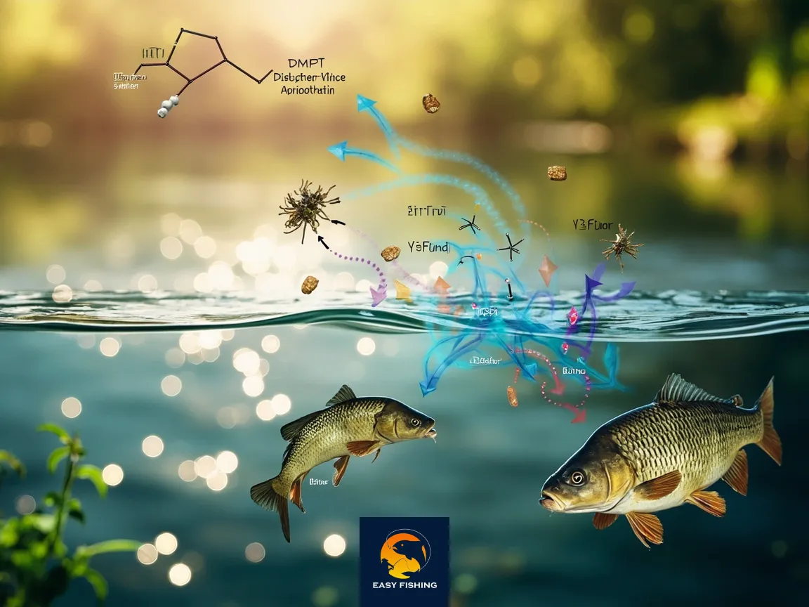 نمایش ساختار DMPT و تاثیر آن روی بویایی ماهی ایرانی