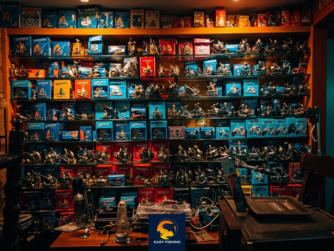 تنوع چرخ ماهیگیری در فروشگاه ایرانی