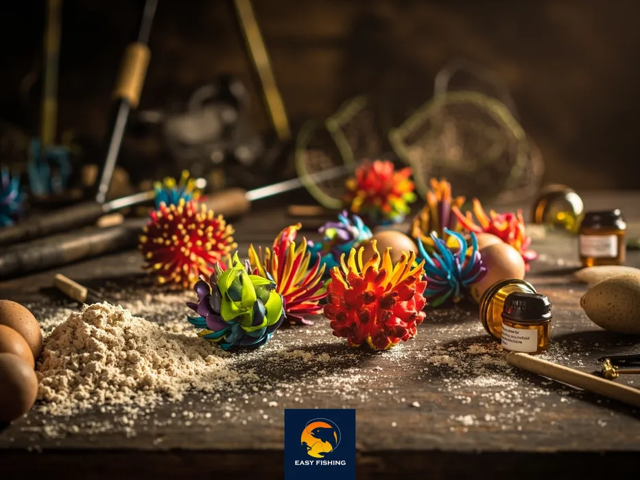 طعمه کلاستری پاپ آپ خانگی و رنگارنگ برای صید کپور