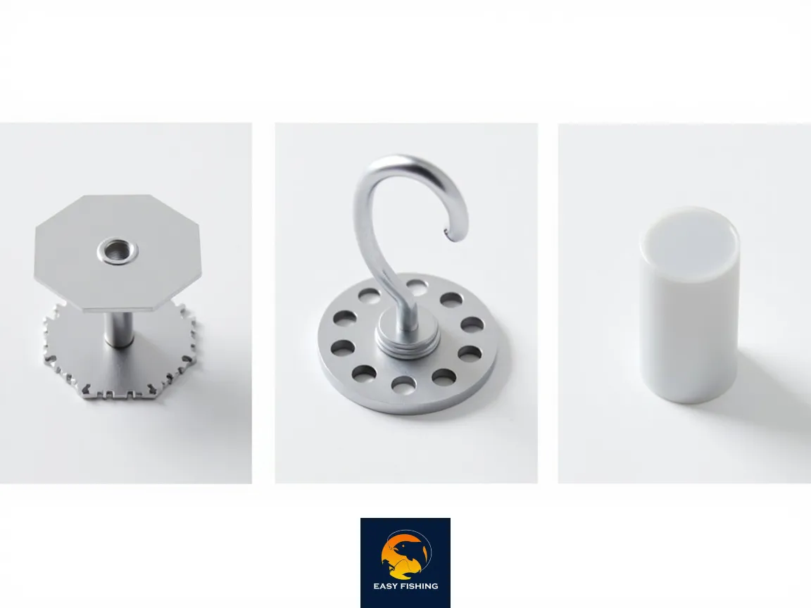 مقایسه قلاب‌های HEX-GAPE، سوراخ‌دار و گرد از نظر طراحی