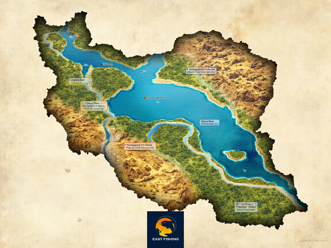 جدول فصلی بویله برای هر استان صید کپور در ایران