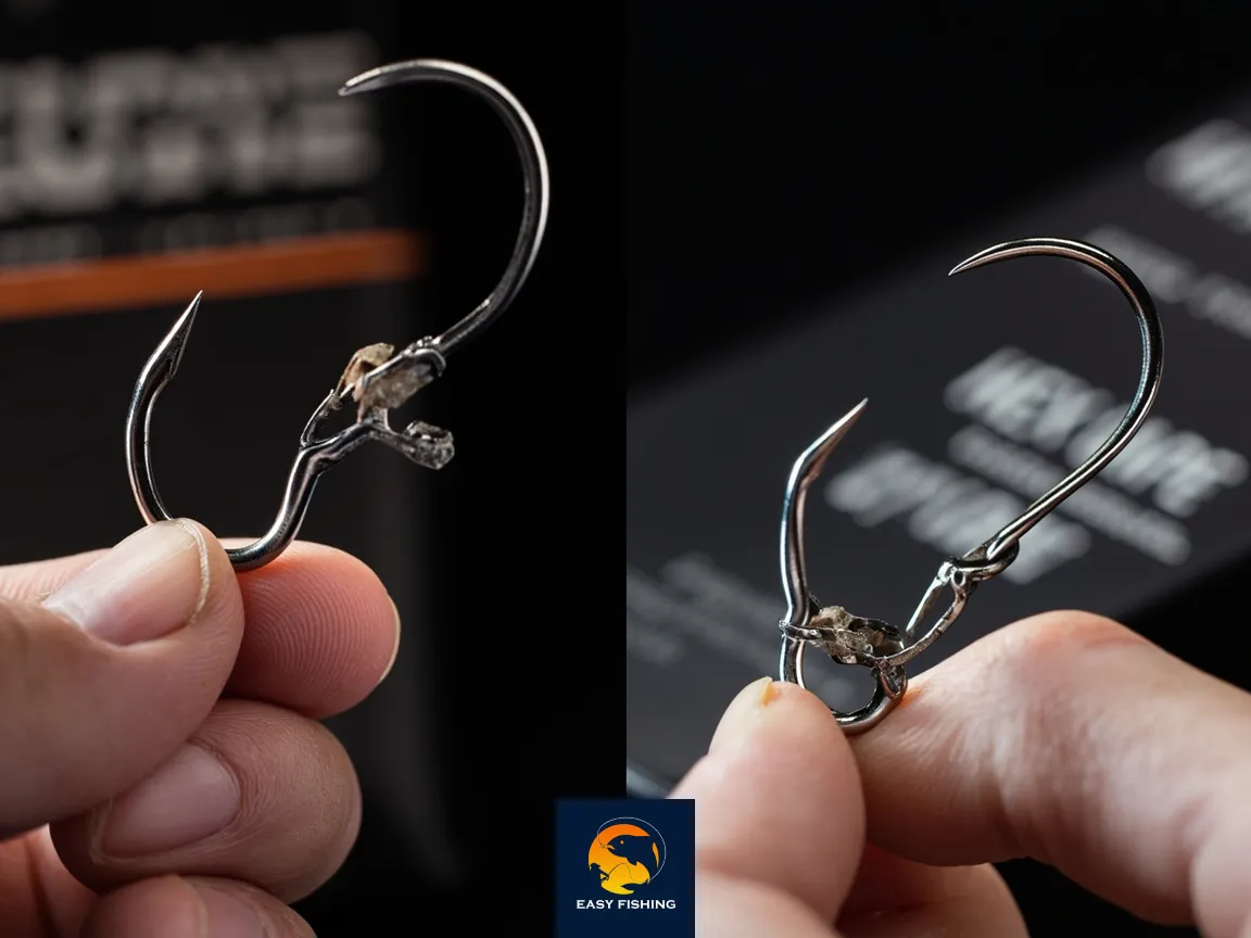 مقایسه قلاب HEX-GAPE اصل و تقلبی از نمای نزدیک