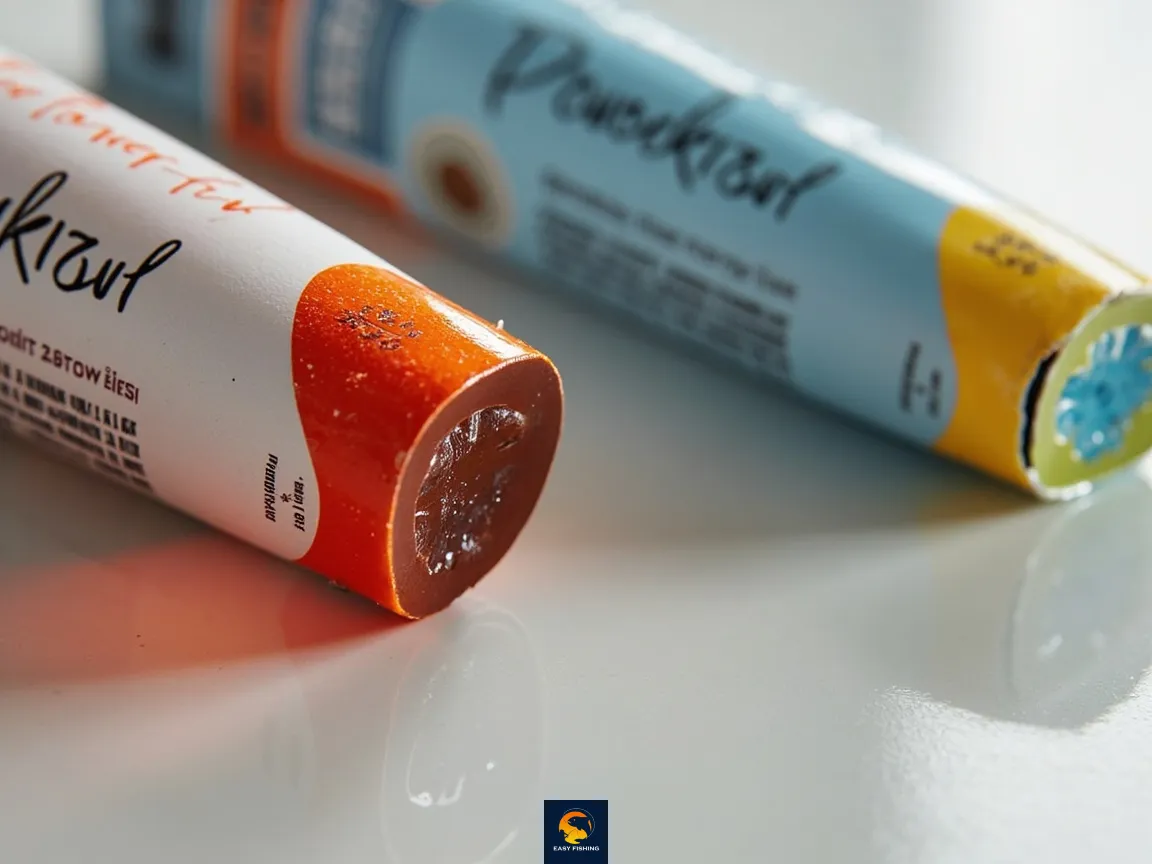 مقایسه بسته‌بندی و بافت خمیر پاورفیش اصل و تقلبی