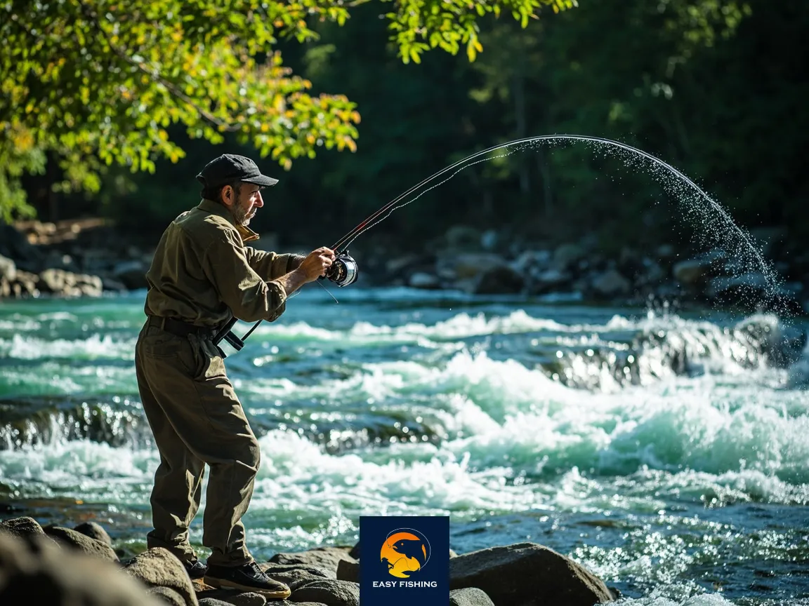 چوب اسپینینگ مناسب قزل‌آلا و رودخانه