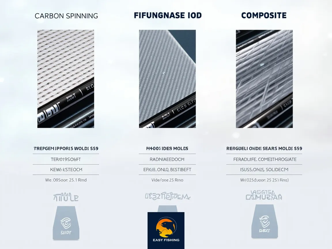 مقایسه چوب کربن، فایبرگلاس و کامپوزیت برای ماهیگیری