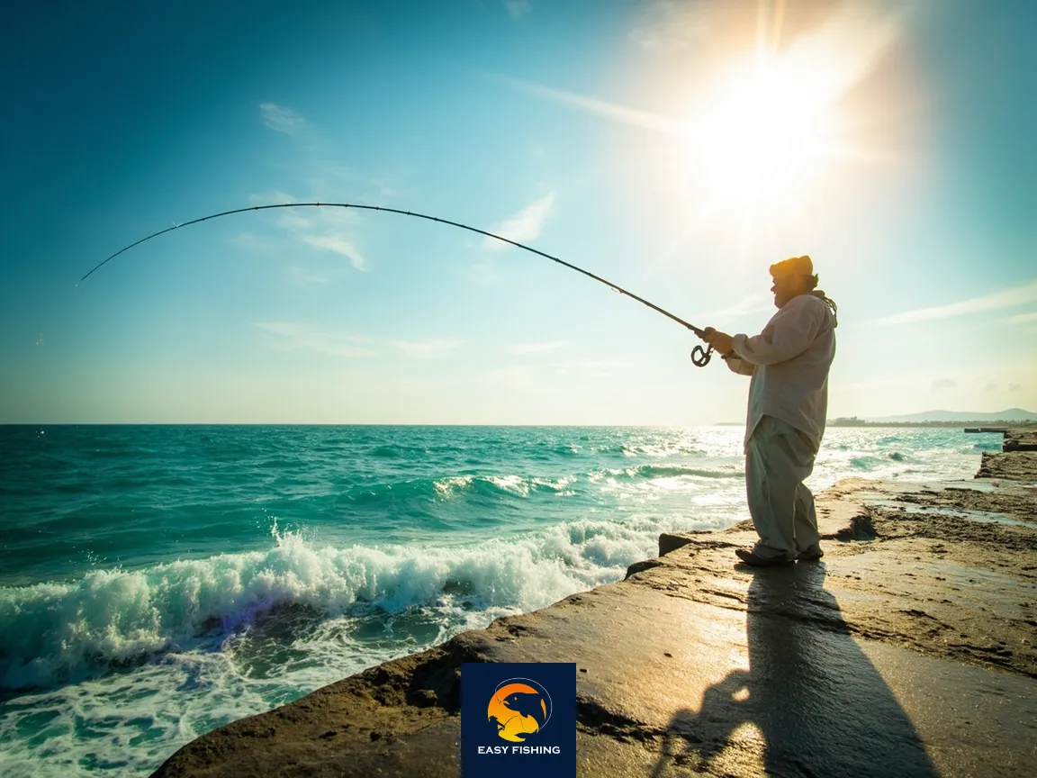 چوب اسپینینگ ضدزنگ مخصوص دریا و صید سنگین