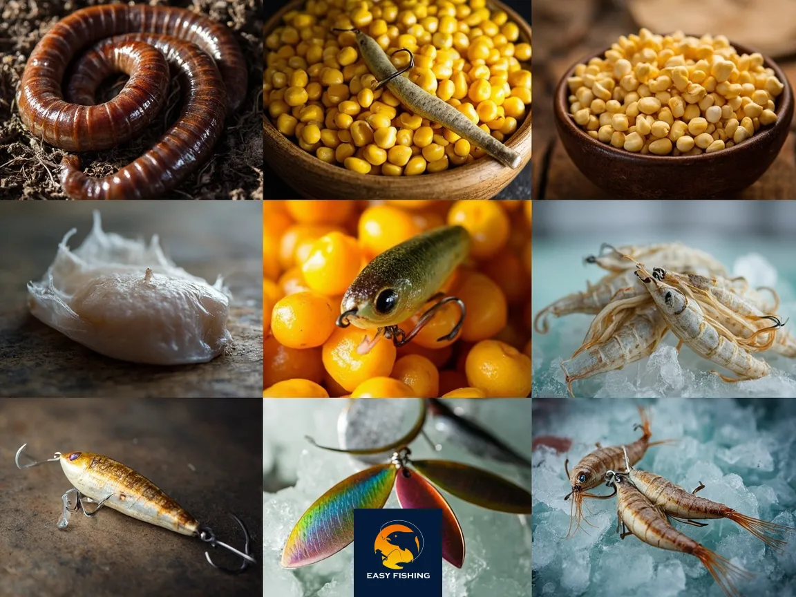انواع طعمه ماهیگیری – طبیعی و مصنوعی برای صید در ایران