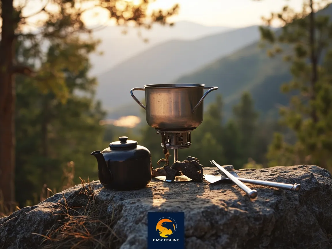 اجاق سفری سبک در کمپ ایران