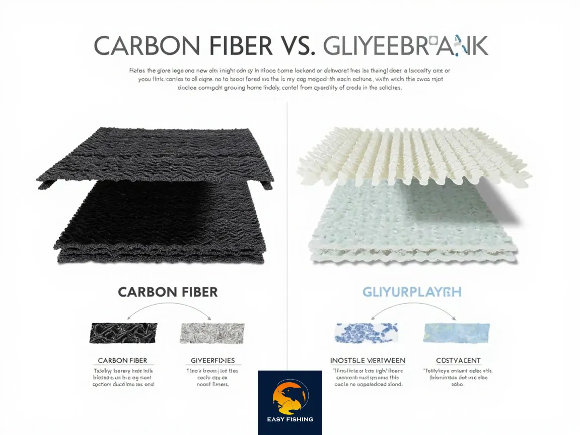 تفاوت‌های چوب ماهیگیری کربن و فایبرگلاس برای بازار ایران