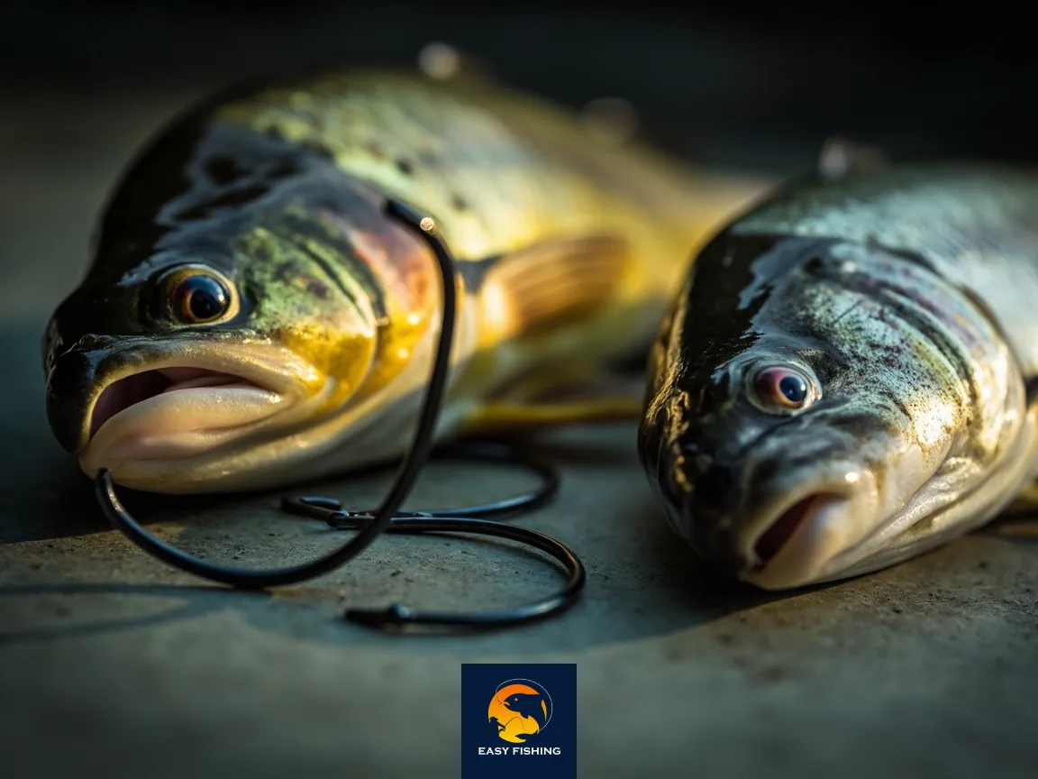 سایز مناسب قلاب برای ماهی‌های مختلف