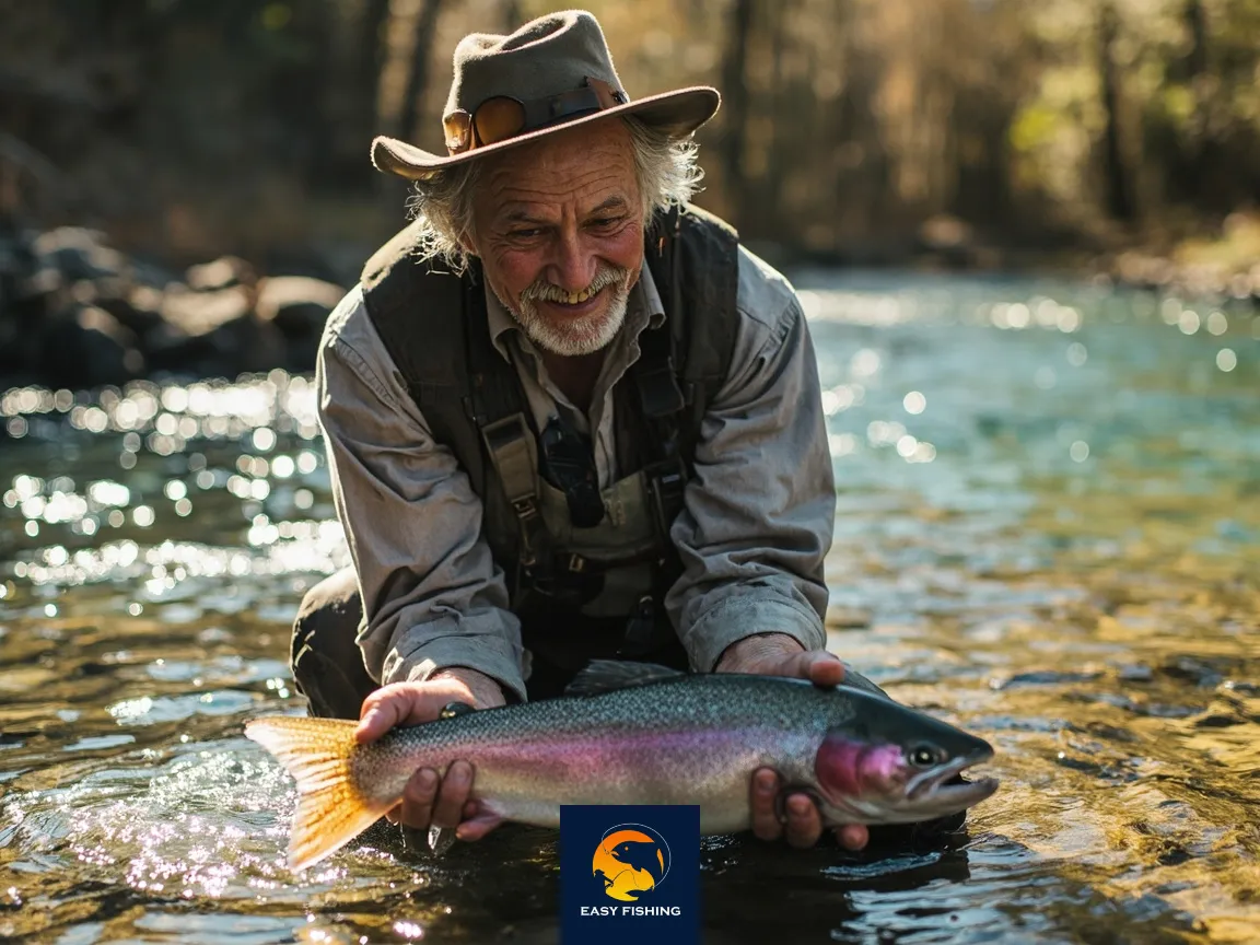 رهاسازی مسئولانه قزلآلا پس از صید