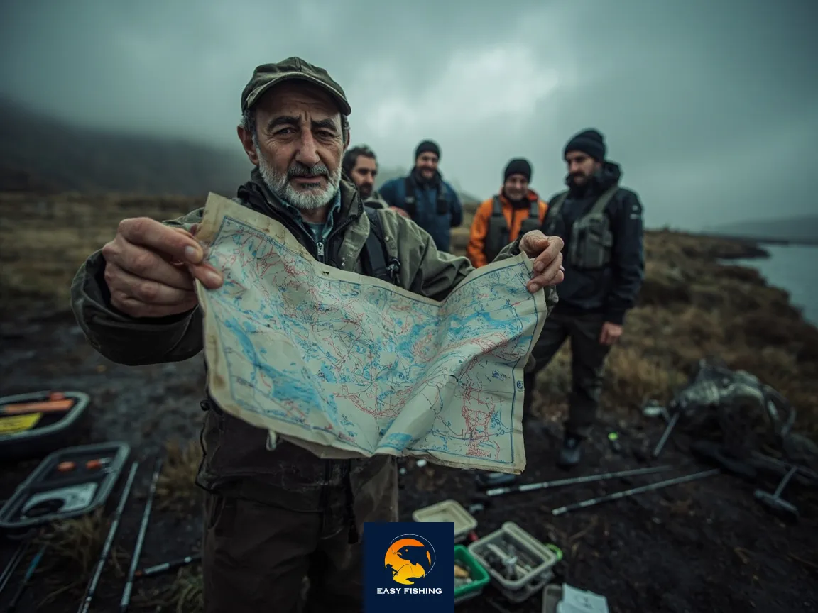 تور لیدر در حال آموزش تکنیکهای صید و تحلیل منطقه